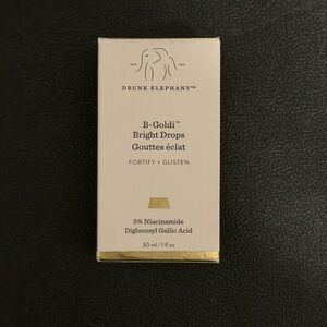 Drunk Elephant B Goldi Bright Drops 30ml Niacinamide Brightening Serum